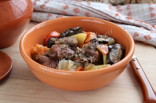 Чанахи из баранины, рецепт