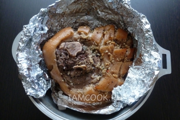 Раскрыть фольгу и запечь