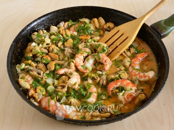 Готовые морепродукты