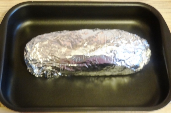 Запекаем козлятину в фольге