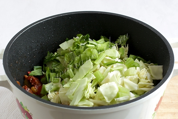 Добавить овощи