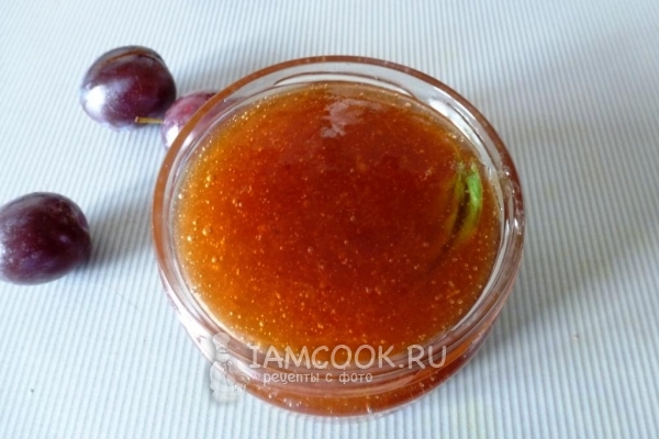 Сливовое варенье с базиликом