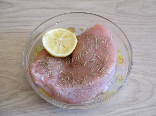 Индейка в специях