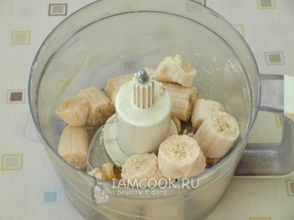 Измельчить банан
