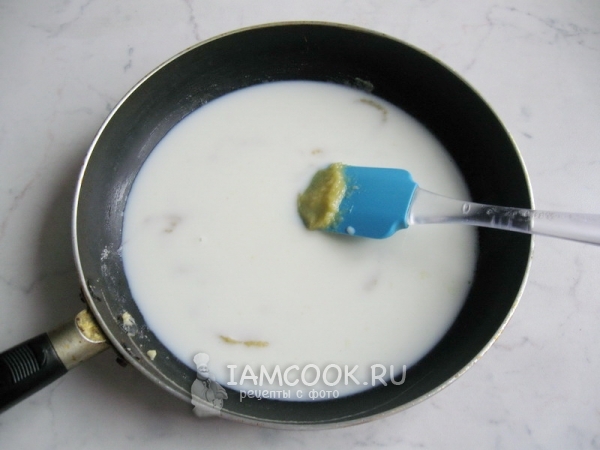 Добавить сливки