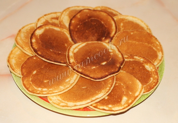 Оладьи на молоке, фото