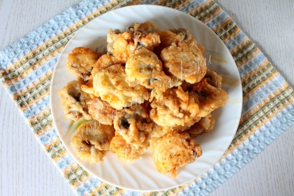 Фото шампиньонов в кляре