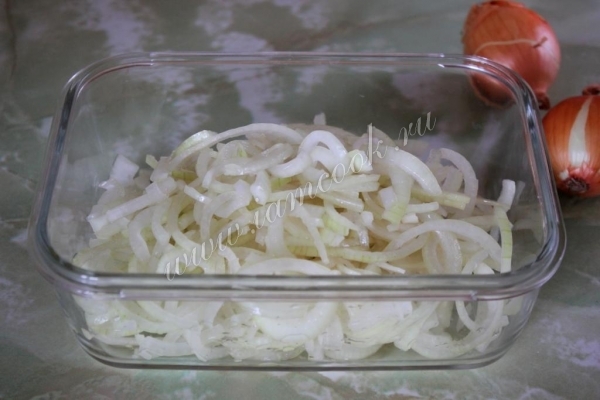 Быстрый маринованный лук