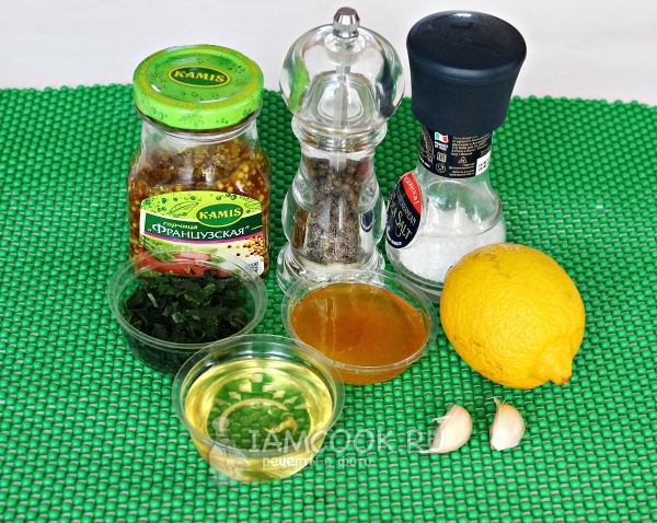 Ингредиенты для маринада для курицы в духовке