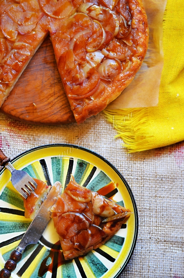 Apple Upside-Down Cake, рецепт
