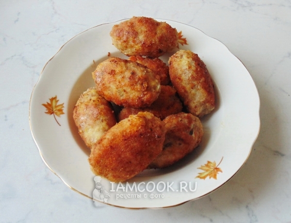 Рецепт мясных зраз с грибами