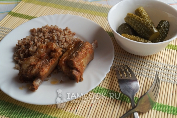 Фото свиных ребрышек в духовке