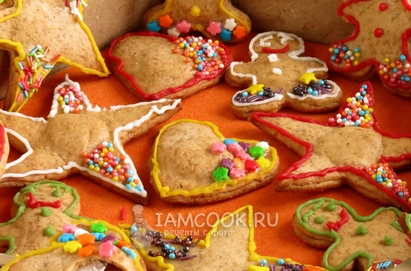 Рецепт пряников с предсказаниями