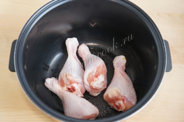 Обжарка курицы