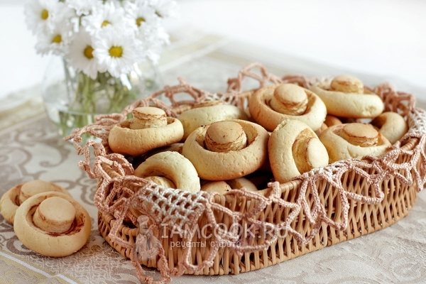 Фото печенья «Грибочки»