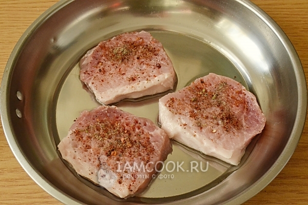 Пожарить мясо