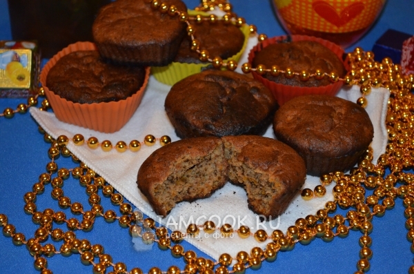 Фото тыквенных кексов с ореховыми крошками