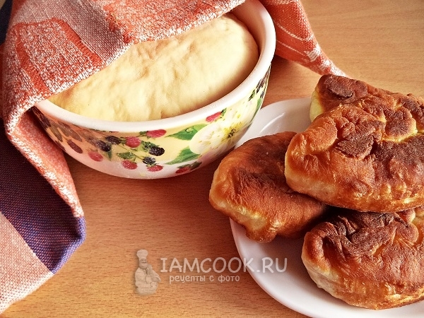 Фото теста на кефире