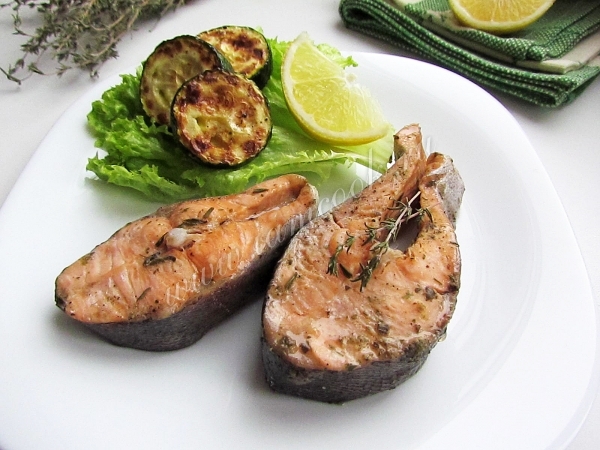 Рецепт форели на пару в мультиварке