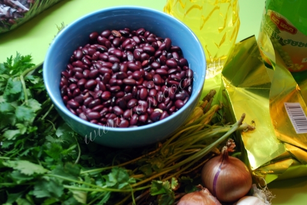 Ингредиенты для традиционного грузинского лобио
