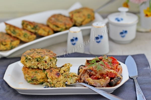 Рецепт котлет из нута