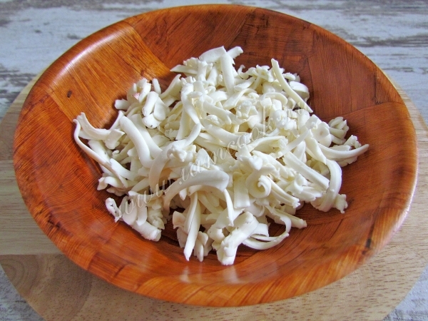 Тертый плавленный сыр