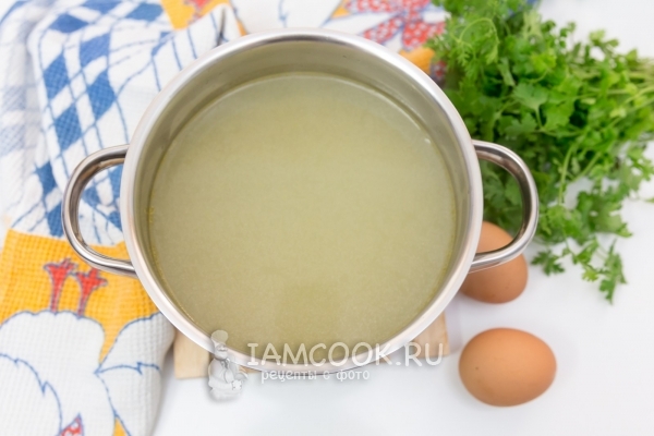 Бульон куриный