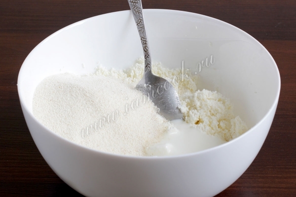 Творог с сахаром