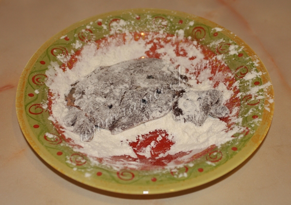 Печень в муке