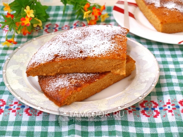Фото бисквита без яиц