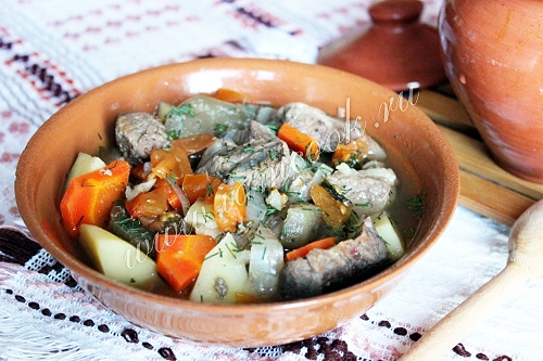 Чанахи из говядины