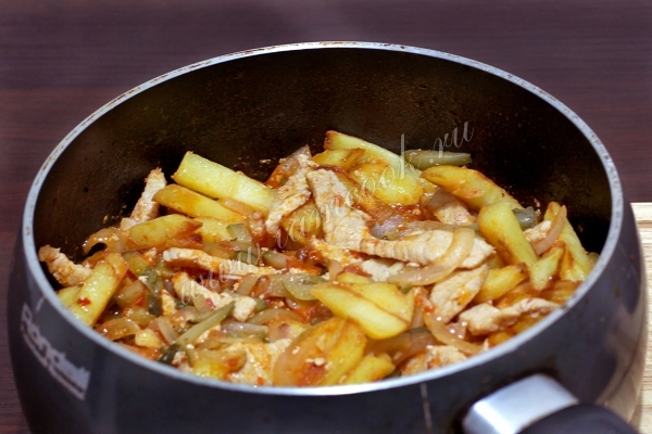 Тушение азу