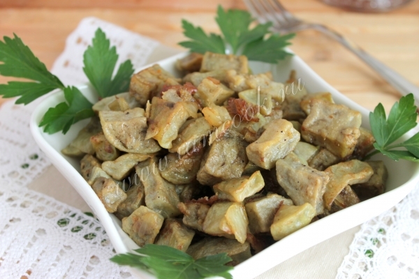 Закуска из баклажанов с грибным вкусом