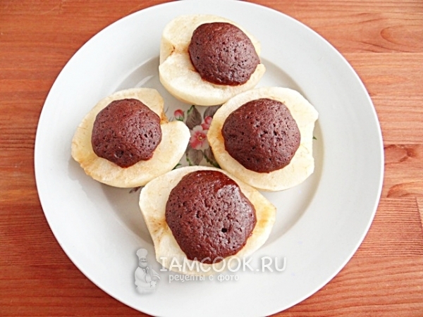 Запечь груши