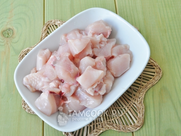 Порезать куриную грудку