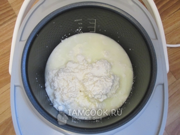 Творог с молоком