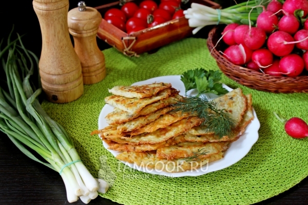 Фото блинов из картофеля