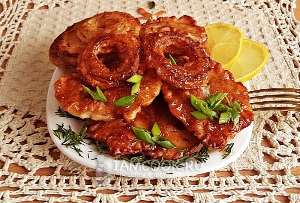 Фото судака в кляре