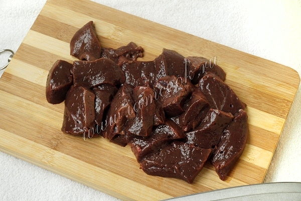 Печень говяжья