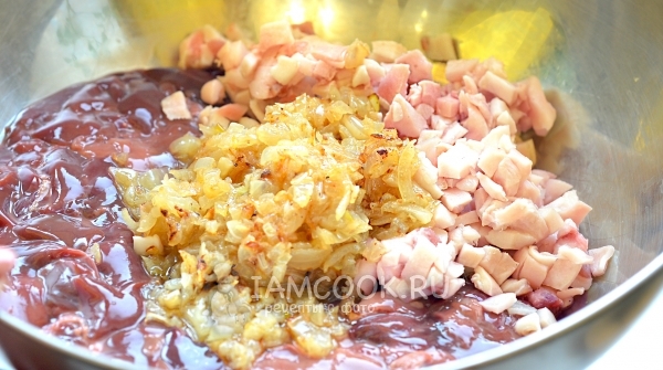 Ингредиенты для печеночной колбасы