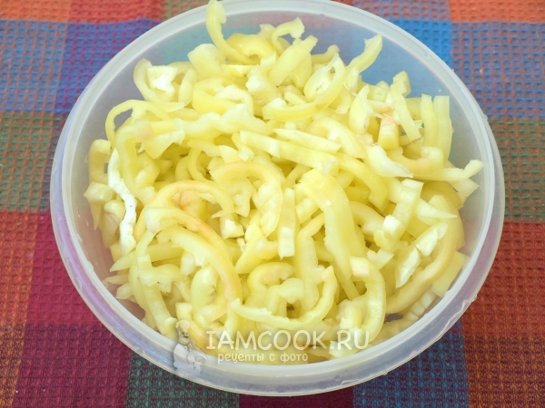 Порезать перец