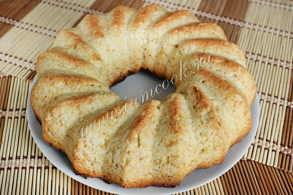 Фото лимонного кекса с шафраном