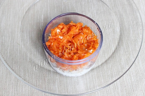 салат мимоза слой 3