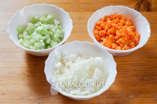 Порезать овощи