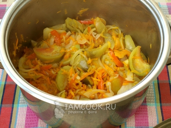 Потушить овощи
