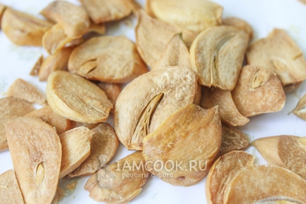 Высушить чеснок