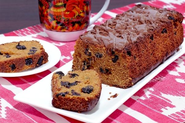 Рецепт карамельного кекса на кукурузной муке