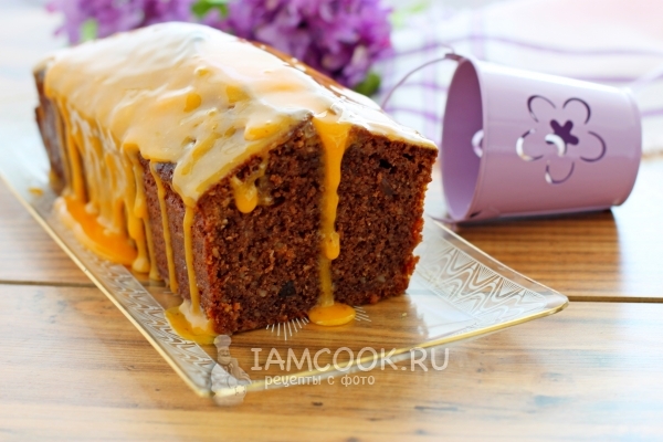 Рецепт кекса с шоколадом и красным вином