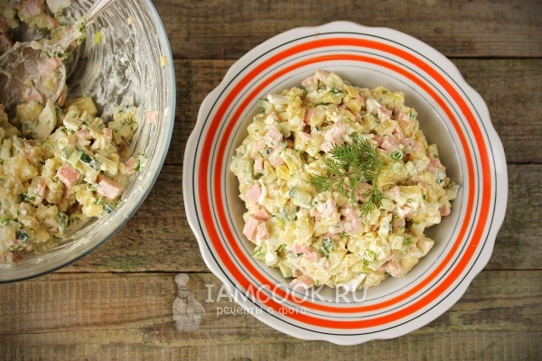 Фото салата Окрошка