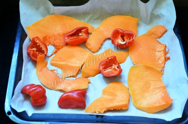 Тыква и сладкий перец